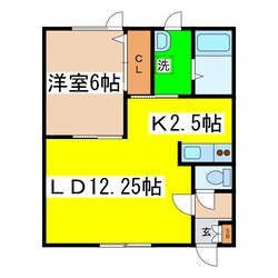 ケイズステーブルの物件間取画像